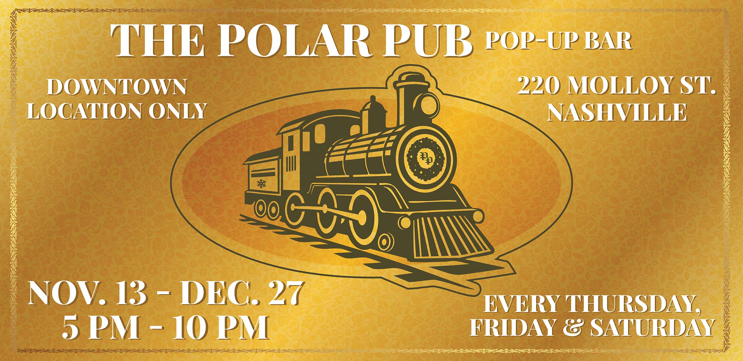 Pancake Pantry Polar Express Pop Up Bar