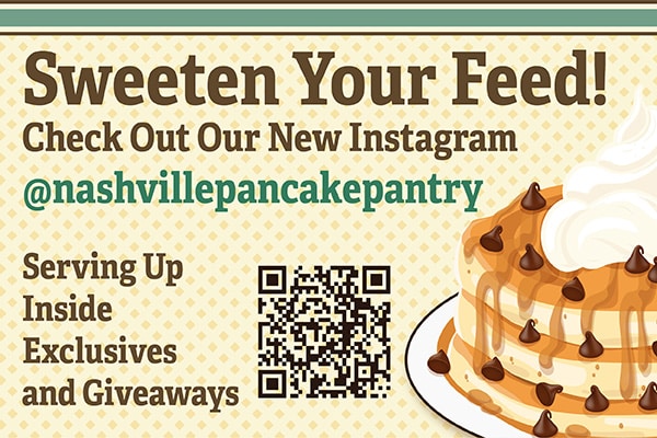 The Pancake Pantry Follow Us On Instagram