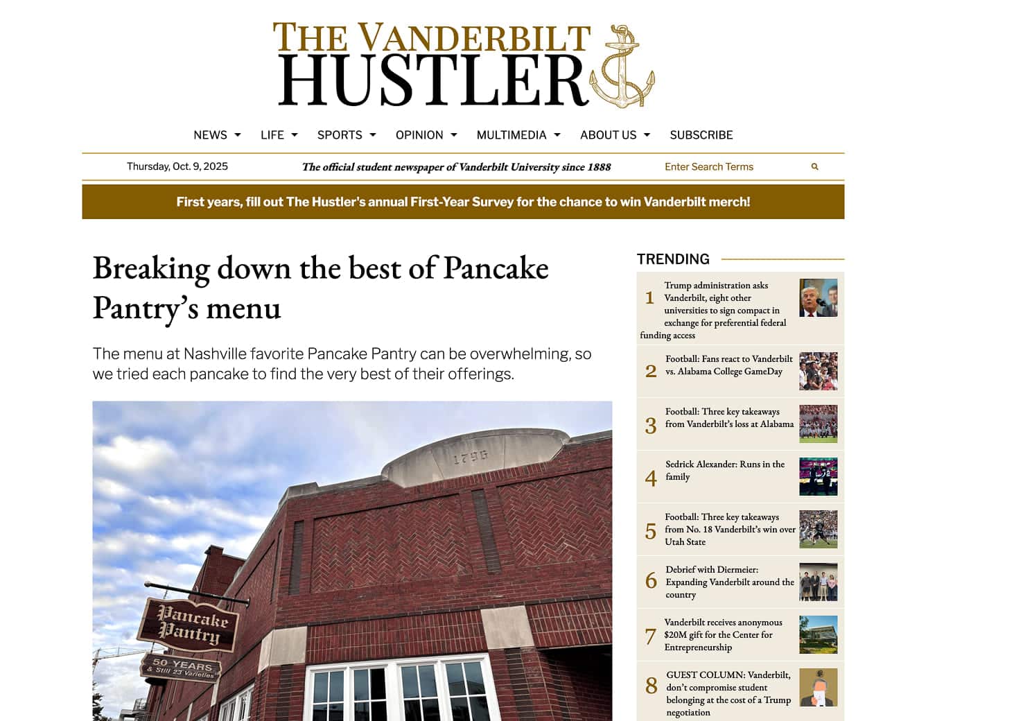 Breaking Down the Best of Pancake Pantry’s Menu