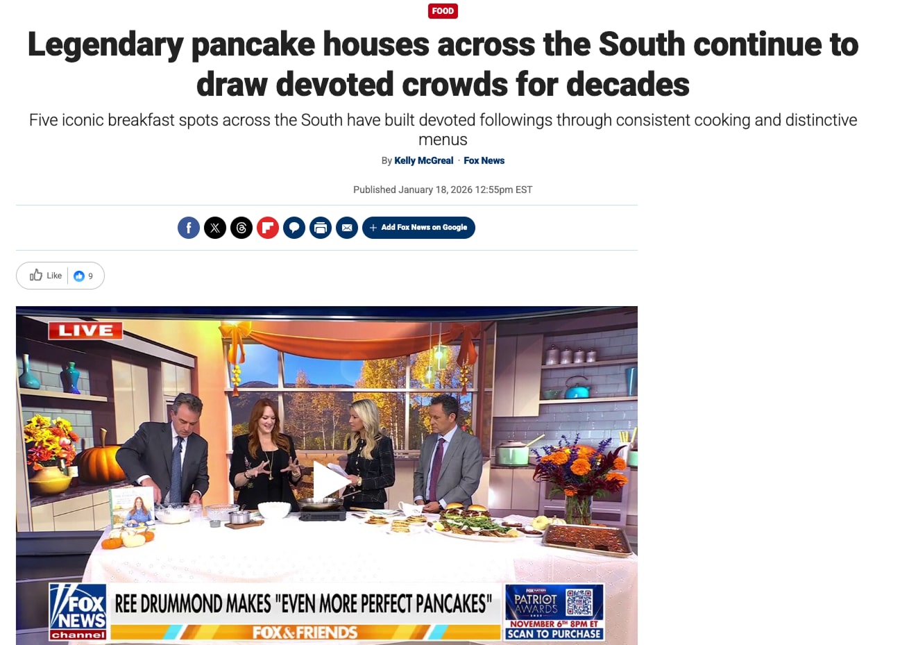 Legendary pancake houses across the South continue to draw devoted crowds for decades